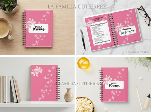 Printable Weekly Planner | 27‑Page Planner Bundle | Daily To‑Dos, Goals & Journaling